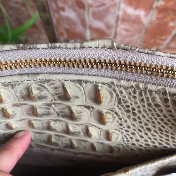 Brahmin Adina Tote Silver Birch+ Suri Wallet NWT - Picture 4 of 8